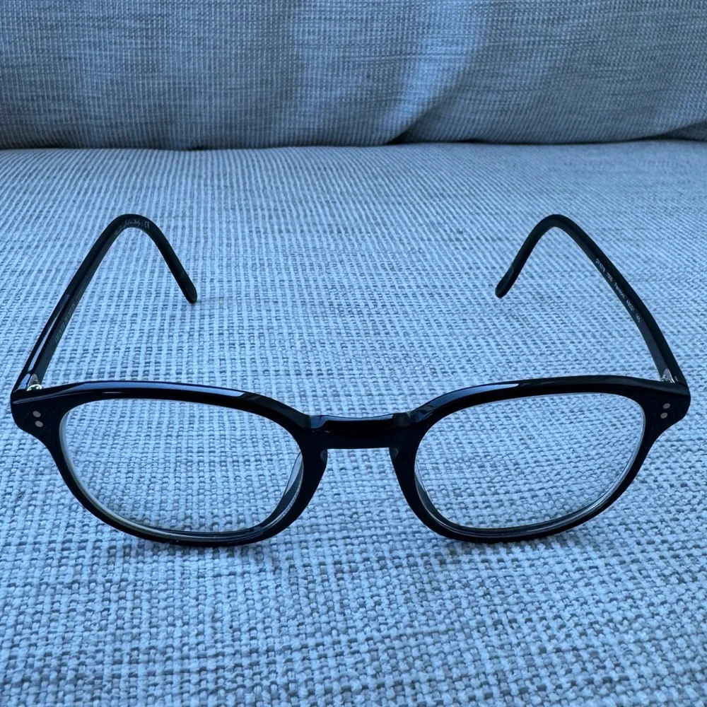 Oliver Peoples Fairmont Glasses in Black